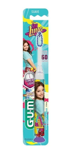 Imagen 1 de 4 de Gum Cepillo Dental Niños Soy Luna Con Luz +3 Años