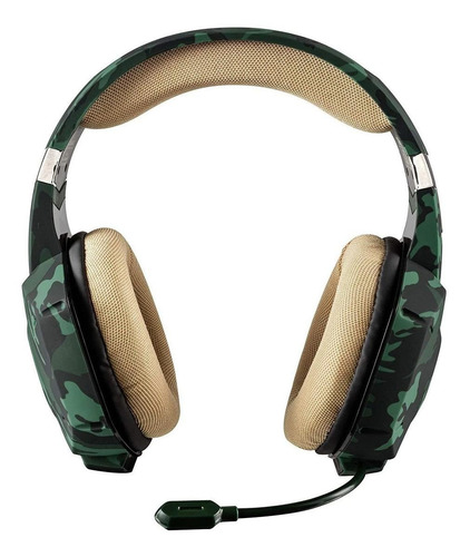 Imagen 2 de 3 de Audífonos Trust Carus GXT 322 jungle camo