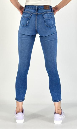 Jeans Casual Lee Mujer Cintura Extra Alta R40
