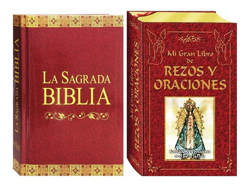 Gran Libro De Rezos Y Oraciones + Sagrada Biblia Católica