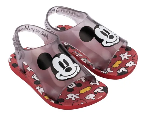 Sandalias Ipanema Sweet Baby Mickey Ni o Rojo MercadoLibre