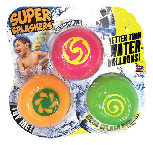 Splash Bombs Super Splashers - Bolas De Agua (paquete De 3).