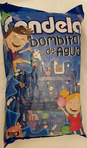 Bombitas Agua Candela 50 Bolsitas 100u Barata La Golosineria