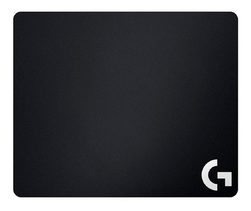 Imagen 1 de 2 de Mouse Pad gamer Logitech G640 Serie G de tela Logitech l 400mm x 460mm x 3mm negro