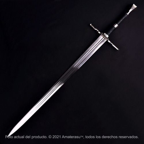 Imagen 2 de 8 de Espada De Acero Geralt De Rivia The Witcher 3 Con Vaina