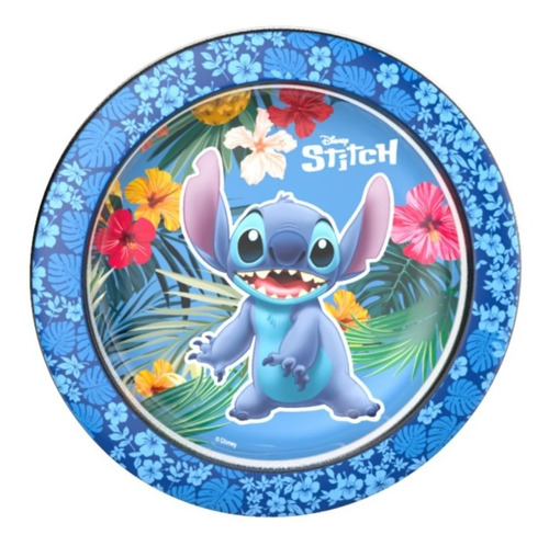 Plato Playo Disney Stitch Licencia Original
