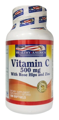 Vitamina C X100 Rose Hips+ Zinc - Unidad a $482