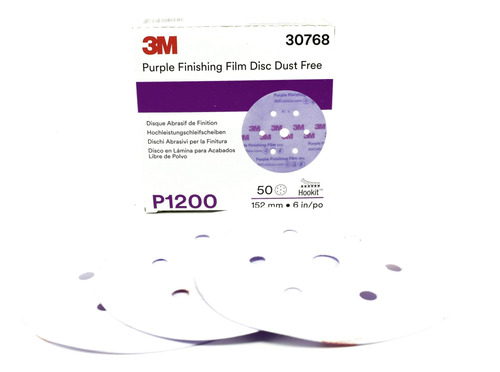 3m Disco Purple Finish Film Disc - Granos 1000 Al 2000 X Uni