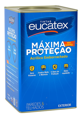 Eucatex Emborrachada Antimofos 18 L Unidade