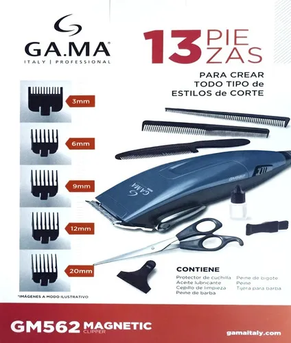 Máquina de Afeitar Magnetic Clipper GM562 Gama