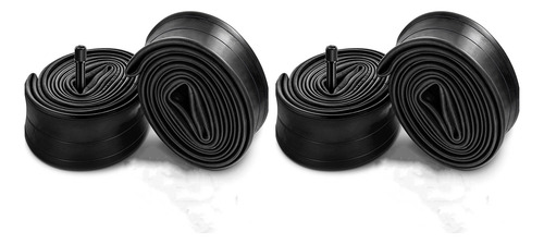 4pcs Bike Tubes For 26 Inch X 1.75/1.95/2.10/2.125 Bike Tire