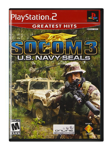 Jogo Socom 3 U.s. Navy Seals Greatest Hits Do Ps2 Lacrado