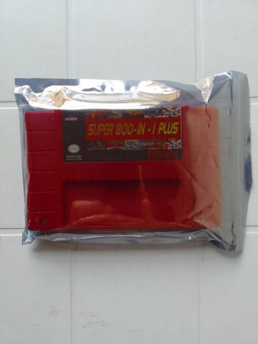 Everdrive Super 800 In 1 - Plus Super Ninteno Snes (Usado)