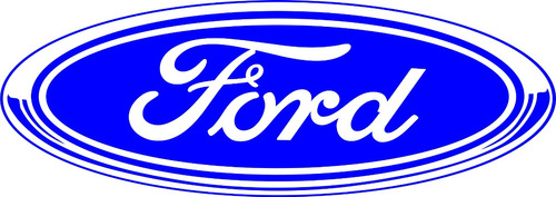 Calcomanías Logo Ford 01 - 35 X 12 Cm Graficastuning 