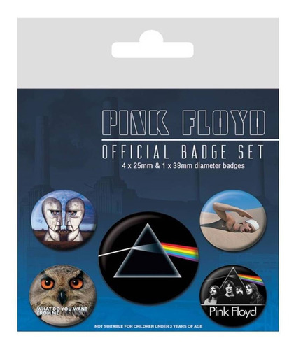 Set Pins Floyd - Pyramid - Mosca