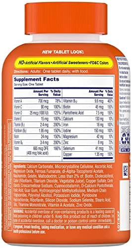 One A Day Womens Complete Daily Multivitamínico Com Vitamina