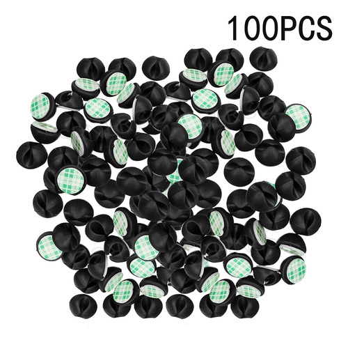 100 Piezas De Soportes De Clips Para Cables, Organizador De