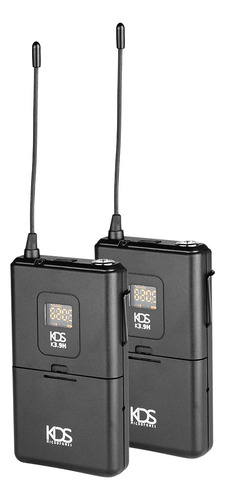 Microfone Sem Fio De Mão E Headset Uhf Profissional K-392c