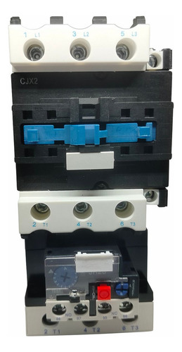 Contator 18a Cjx2-1810 220v + Rele Termico Ajuste 12 A 18a