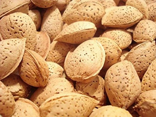 Almendras De California Crudas Naturales Con Cáscara (1 Libr