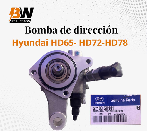 Bomba De Dirección Hyundai Hd65 Hd72 Hd78