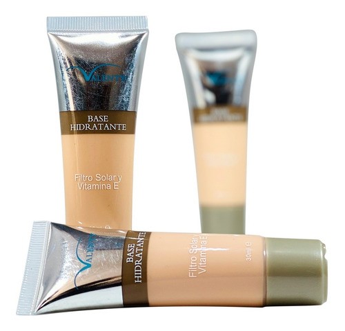 Base Liquida Hidratante Con Filtro Solar Y Vitamina E