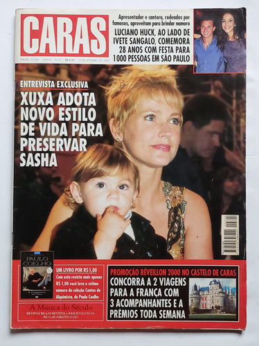 Revista Caras Edição Nº305 Xuxa Sasha Angélica - Ano 1999