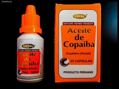 ¿aceite De Copaiba Antiséptico, Antimicótico Y Expectorante