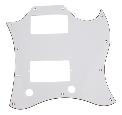 3 Capas De Guitarra Pickguard Scrathplate Para Sg Estándar