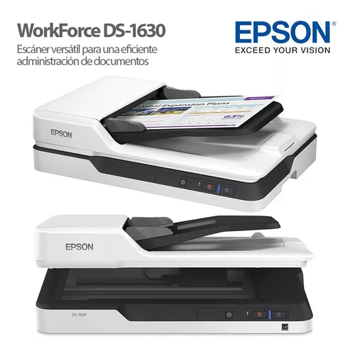 Escaner De Documentos Epson Workforce Ds-1630 Duplex