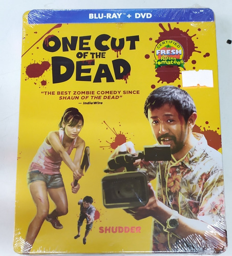 Blu Ray One Cut Steelbook Lata Zombie