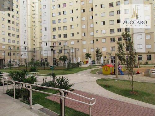 Apartamento Mobiliado Com 2 Dormitórios À Venda, 46 M² Por R$ 250.000 - Ponte Grande - Guarulhos/sp - Ap13183