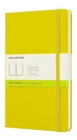 Cuaderno Moleskine Classic Large Hard - Amarillo Cedro Plain