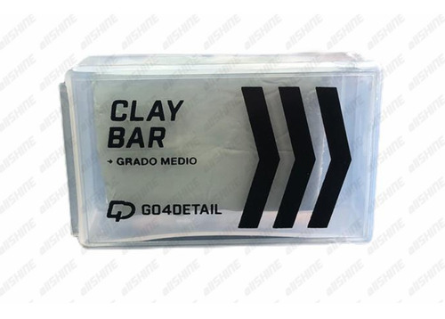 Imagen 2 de 10 de Clay Bar Go4detail Barra Descontaminante Grado Medio 100 Gr