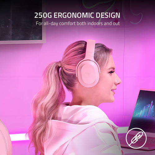 Razer Barracuda X Auricular Inalambrico Color Rosa Quartz