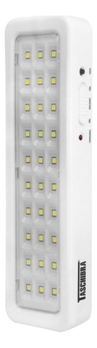 Luminária de emergência Taschibra Pratic - TLE 06 LED com bateria recarregável 2 W 100V/240V branca