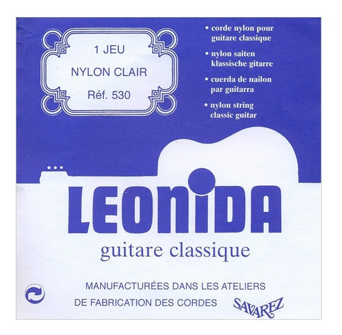 Encordado Guitarra Clasica Savarez 530 Leonida