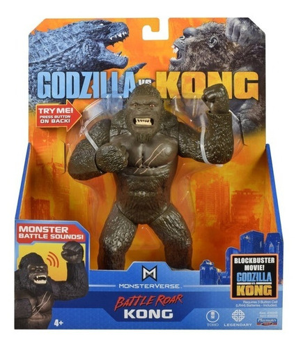 Figura Kong Battle Roar - Godzilla Vs Kong