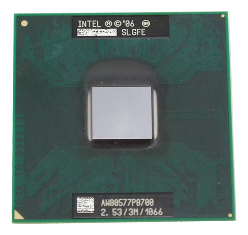 Procesador SLGFE Intel Core 2 Duo P8700 de 2,53 GHz para ordenadores portátiles