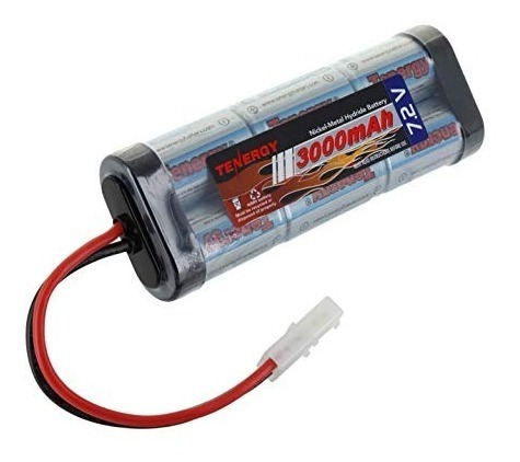 Tenergy 7.2v 3000mah Nimh Plana De Alta Potencia De Baterías