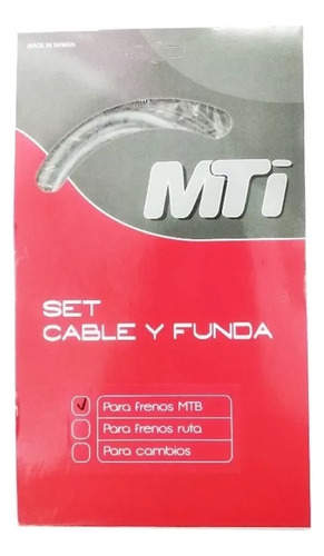 Set De Cable Y Funda Para Frenos Bicicleta Mtb