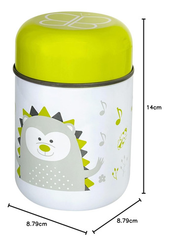 Contenedor De Comida Para Bebés Bblüv Bpa Free