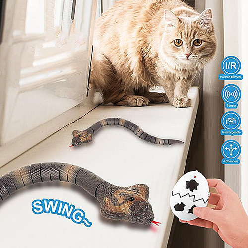 Juguete De Serpiente Móvil Eléctrico Serpientes De Control R