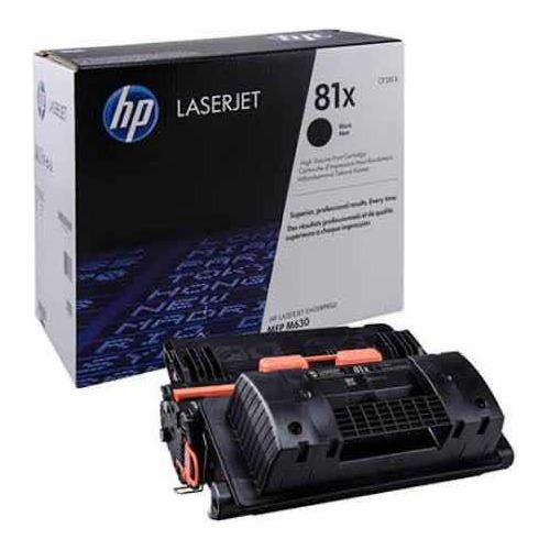 3 Toner Vacío Hp 81xc