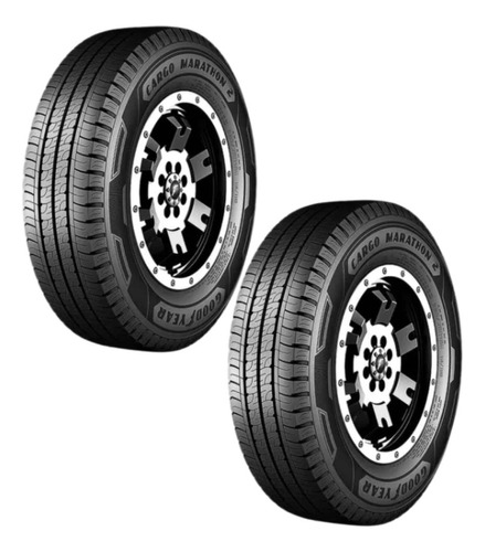 Paq X2 Llantas 185r14c Goodyear Cargo Marathon 2 8c 102/100r