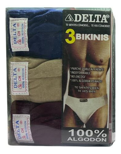 Bikini Para Caballero Delta Reforzado