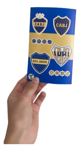 Plancha De Stickers Temática Escudos Clubes De Fútbol Ar