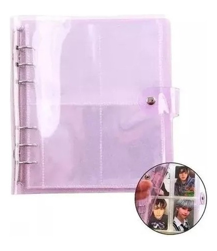 Binder Photocard Album 200 Fotos Cartas Naipe Coleccionables