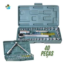 Comprar Kit Ferramentas Chaves Catraca Soquete Jogo Maleta Portátil
