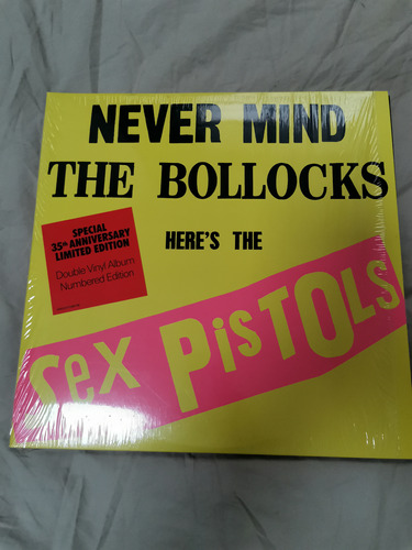 Never Mind The Bollocks - Sex Pistols Vinilo Doble 35 Aniv